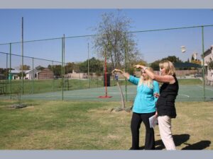 Headmistress of Cedarwood School, Jayne Eurelle and Chairman of the Greater Kyalami Conservancy, Margie Donde are active in trying to preserve the Kyalami wetland and community.