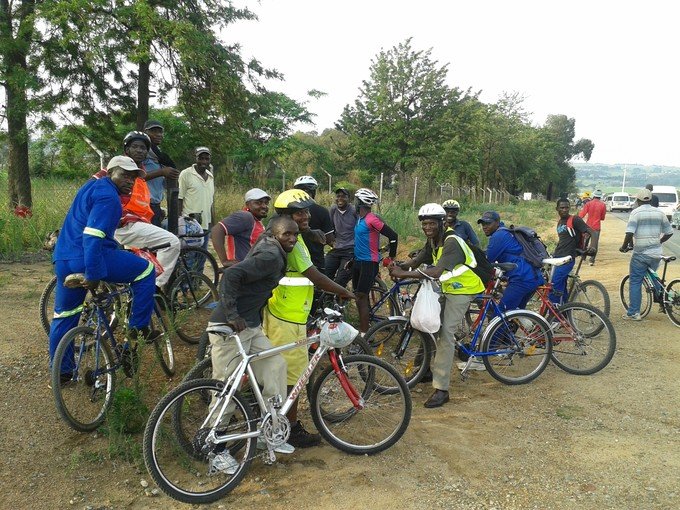 Diepsloot’s community of cyclists